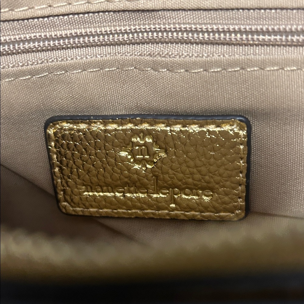 Nanette Lepore Gold Wristlet Clutch - Picture 2 of 4
